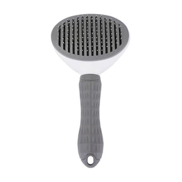 Premium Pet Grooming Brush | Effective Shedding and Fur Detangling Tool