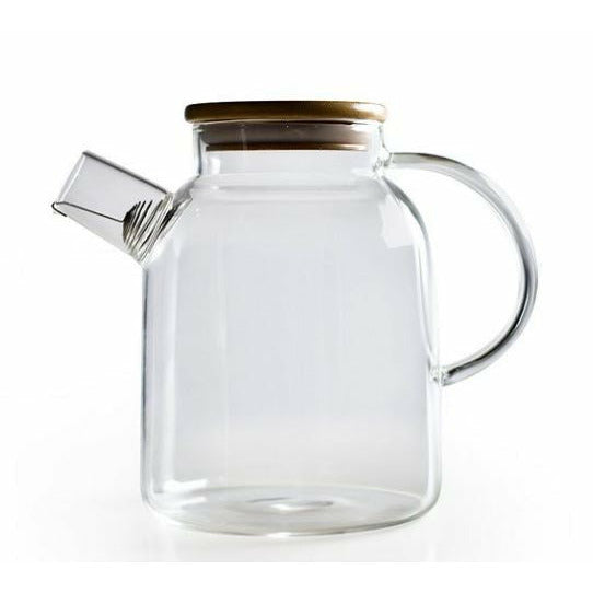 Elegant Glass Teapot / Kettle with lid (1,5L)
