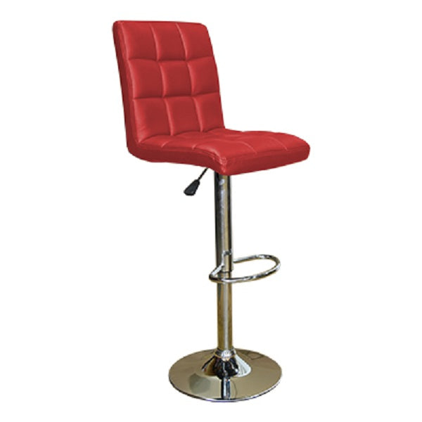 Imprezza Faux leather barstool - Block design