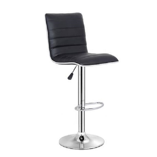 Elegant High-Back Barstools With Swivel And Footrest- Available in various colours