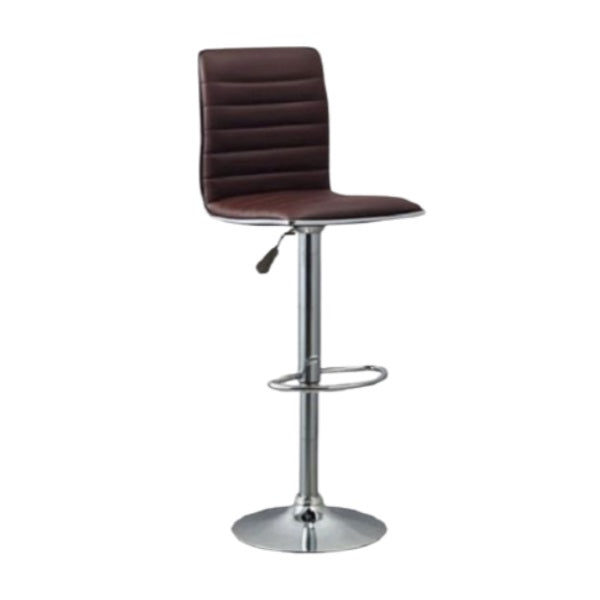Elegant High-Back Barstools With Swivel And Footrest- Available in various colours
