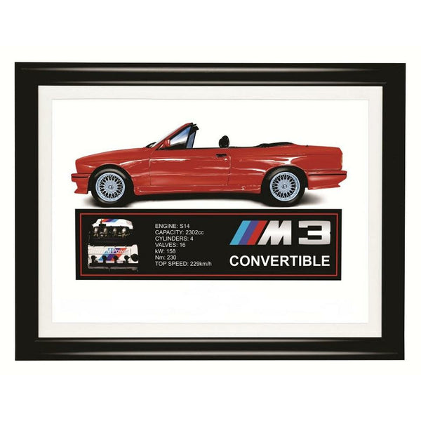 BMW E30 M3 Convertible Limited Edition - A2 Artistic impression