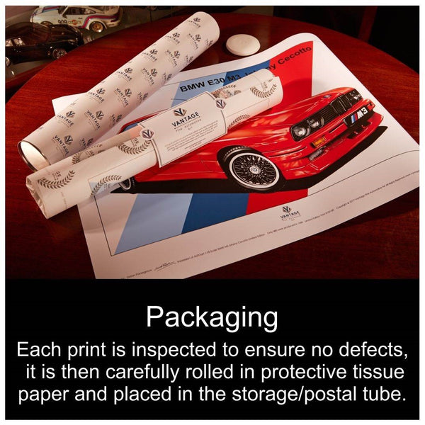 BMW E30 M3 Johnny Cecotto Limited Edition - A2 Artistic impression