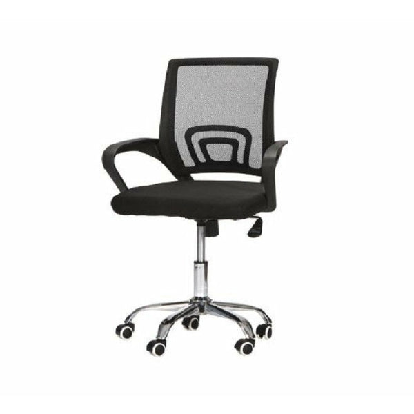 Home office chair with armrests and swivel function - Set of 2