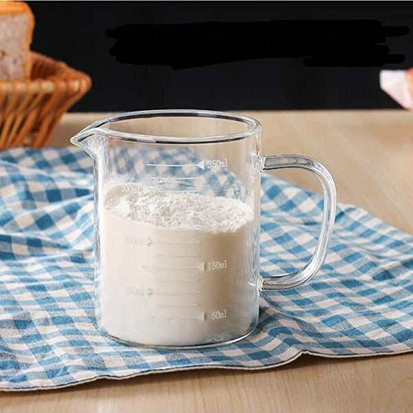 Digital Scale and Borosilicate Measuring Jug (350ml) Combo