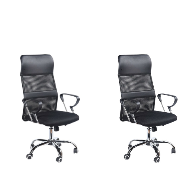 Office Chair - M1000 High Back Height-Adjustable Swivel chair - Set of 2