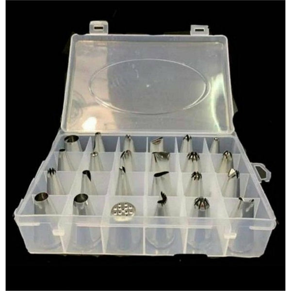 24 Piece Icing Nozzle Set with Case