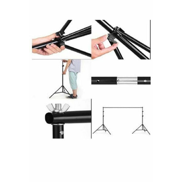 3M * 2M backdrop / background with stand - Ideal for photography