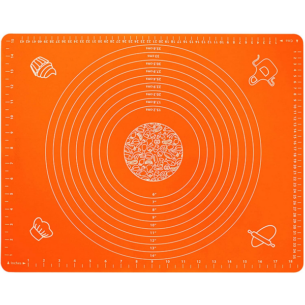 Silicone Non-Stick Large Kneading Mat / Baking Mat with Measurements