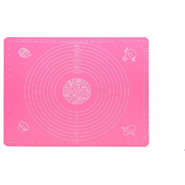 Silicone Non-Stick Large Kneading Mat / Baking Mat with Measurements