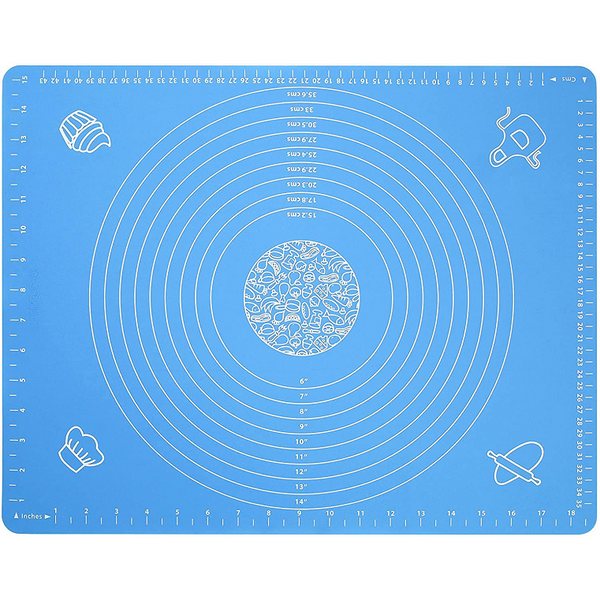 Silicone Non-Stick Large Kneading Mat / Baking Mat with Measurements