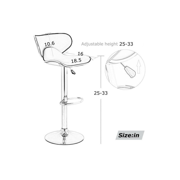 Sports bucket Barstools- Set of 2