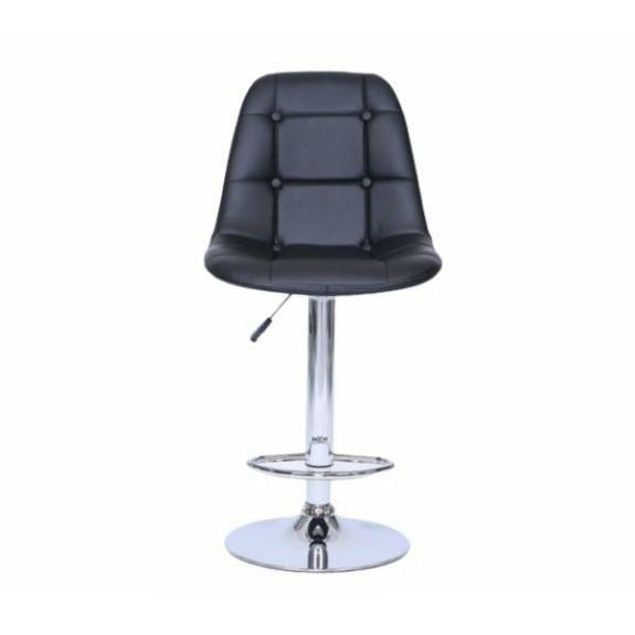 Chic Bucket Seat Bar Stool. Available in Black , Red , Brown Or White