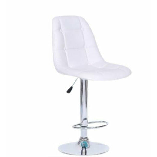 Chic Bucket Seat Bar Stool. Available in Black , Red , Brown Or White
