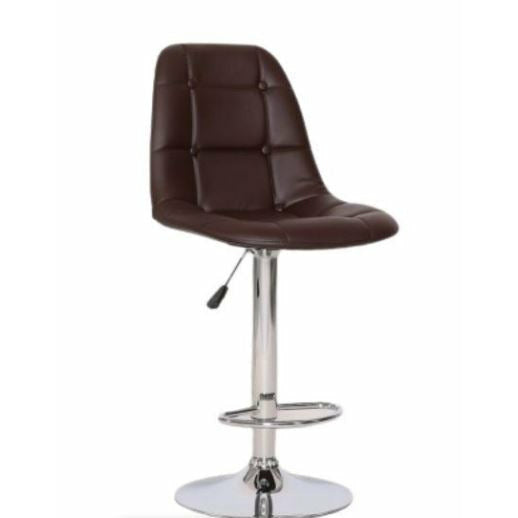 Chic Bucket Seat Bar Stool. Available in Black , Red , Brown Or White