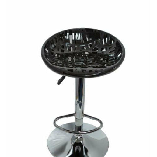 Lily Double Leaf barstool. Available in Black , Red or Black