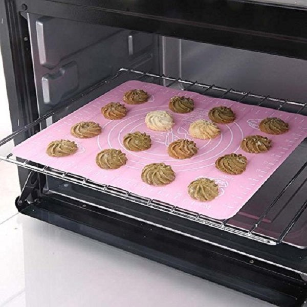 Silicone Non-Stick Large Kneading Mat / Baking Mat with Measurements