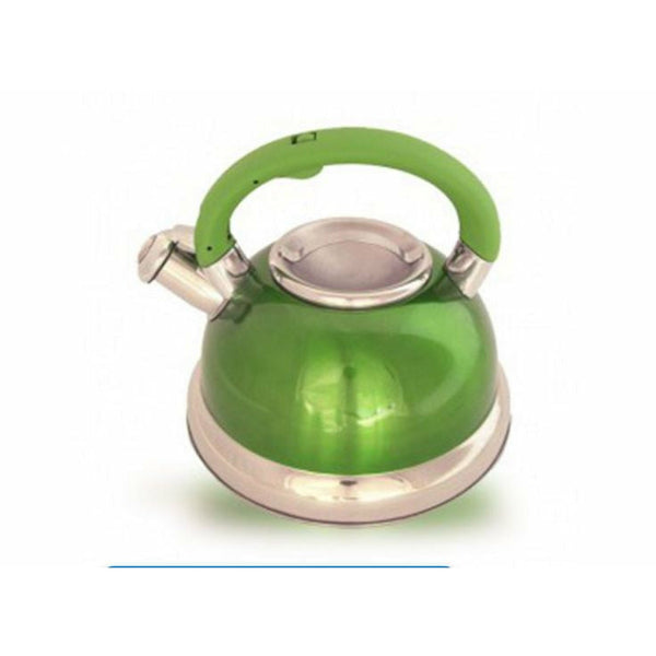 Classic whistling kettle - 3 L capacity, ideal for gas stoves. Available in various colours