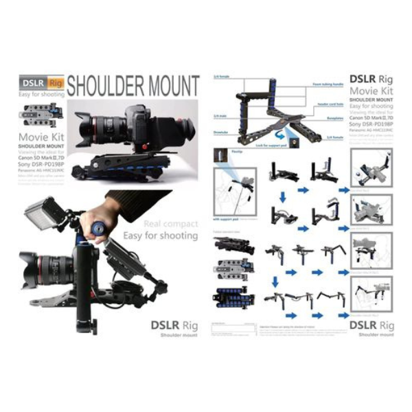 Professional Shoulder Mount Camera Stabilizer