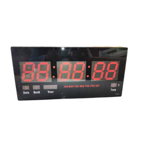 LED Digital Clock Calendar Thermometer 3-in-1 | Multi-Function Timepiece