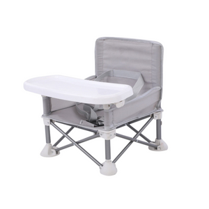 Premium Kids Camping Chair with Detachable Tray - Lightweight, Durable, and Fun! - Available in Pink or Grey