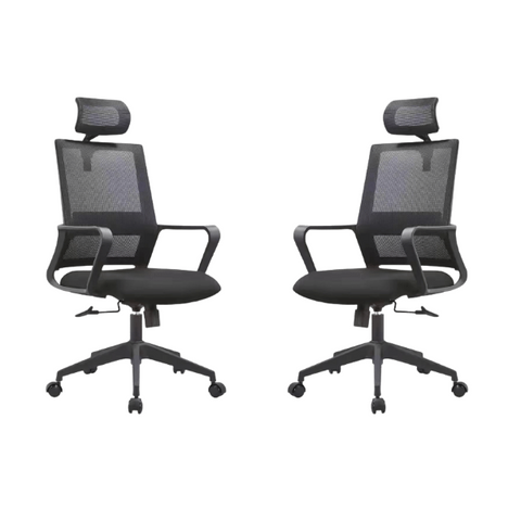 Pair of Mason Office chairs with Swivel function
