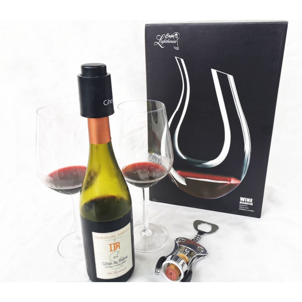 Premium Crystal Glass Wine Decanter Wine Carafe Aerator