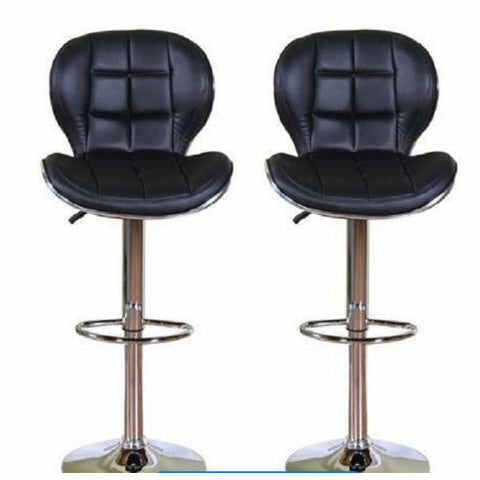 Stylish Barstool -Set of 2. Available in Black or Red
