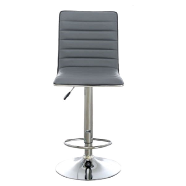 Elegant High-Back Barstools With Swivel And Footrest- Available in various colours