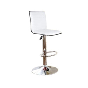 Elegant High-Back Barstools With Swivel And Footrest- Available in various colours