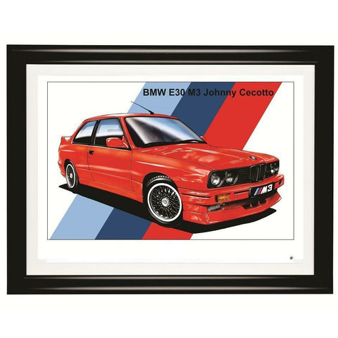 BMW E30 M3 Johnny Cecotto Limited Edition - A2 Artistic impression