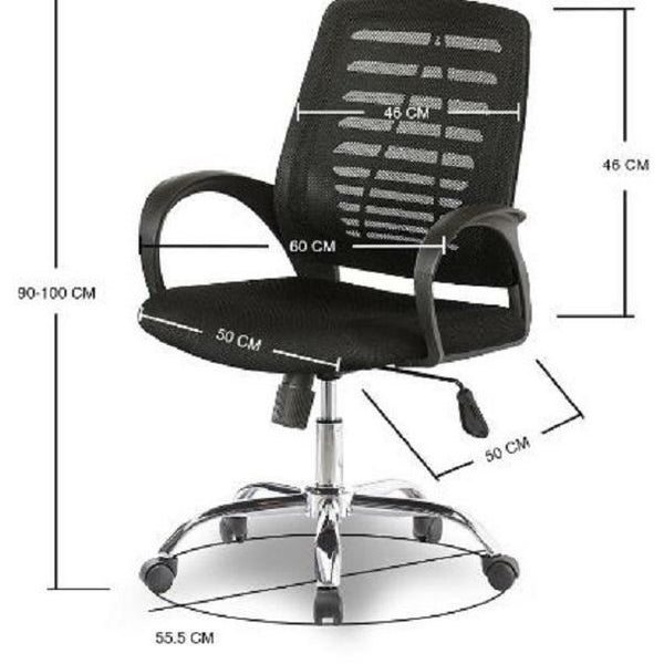 Office Chair - Luna Diamond Mesh Office Chair