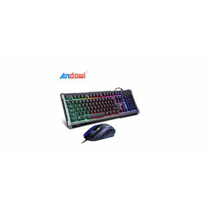 Wired LED Keyboard and mouse gaming set