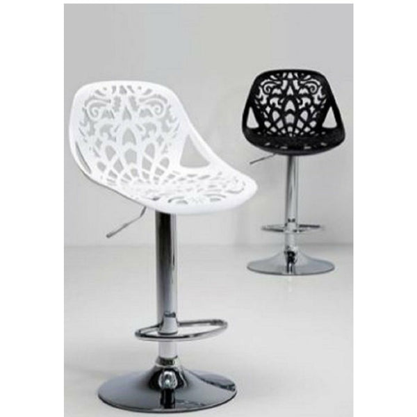 Reena Floral Barstool / Patio stools. Available in Black or White