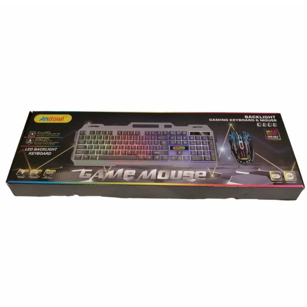 Q808 Backlight Gaming Keyboard & Mouse combo