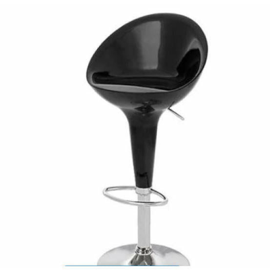 High Back Glossy Barstool. Available in Black or White