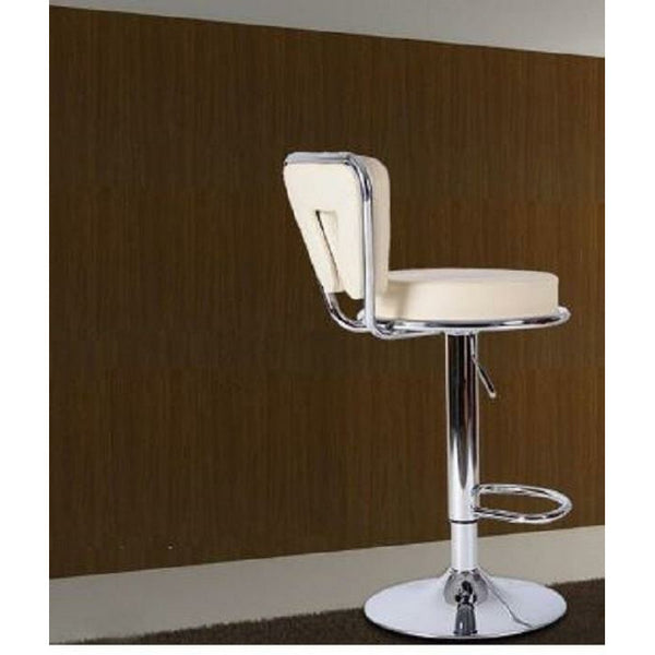 Ronell Modern Italian design swivel bar stools - set of 2 - White