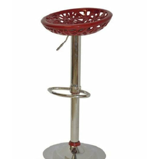 Lily Double Leaf barstool. Available in Black , Red or Black