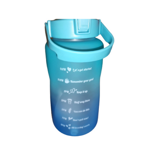 Fancy coloured Motivational 1.5L Water Botttle