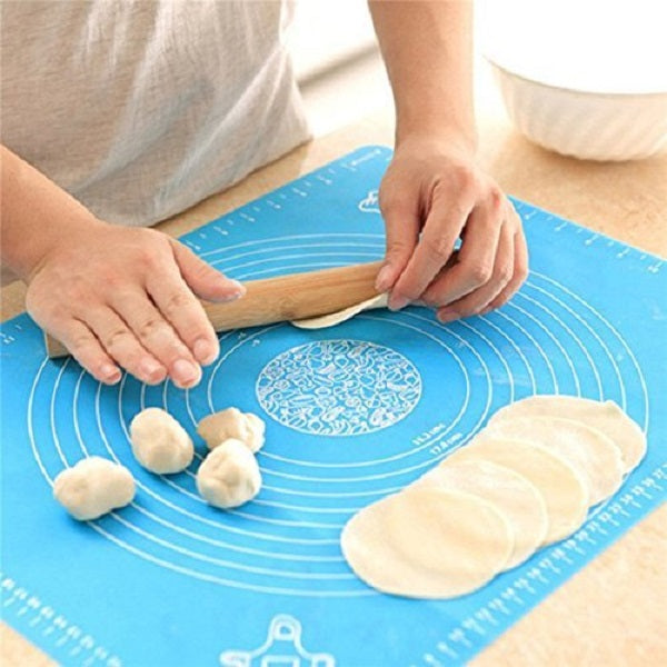 Silicone Non-Stick Large Kneading Mat / Baking Mat with Measurements