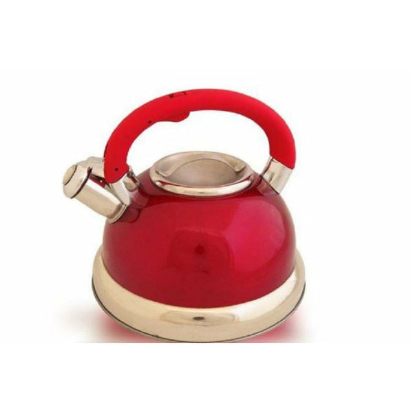 Classic whistling kettle - 3 L capacity, ideal for gas stoves. Available in various colours